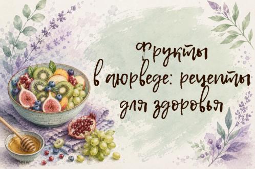Фрукты в аюрведе: рецепты для здоровья