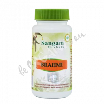 Брахми Вати Сангам Хербалс теблетки (BRAHMI Sangam Herbals) 60 таб, 650 мг