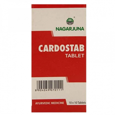 Кардостаб, Нагарджуна (Cardostab Tablet, Nagarjuna), 100 таблеток