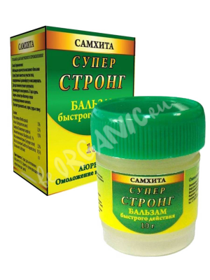 Бальзам быстрого действия Супер Стронг (Super Strong) Самхита, 10 гр