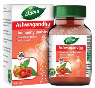 Ашвагандха Дабур (Ashwagandha Dabur) 60 таблеток