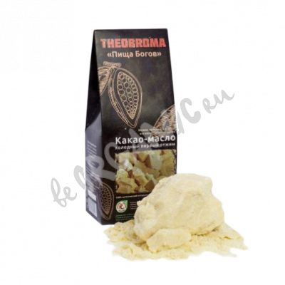 Какао масло холодный первый отжим Theobroma "Пища Богов", 250 гр