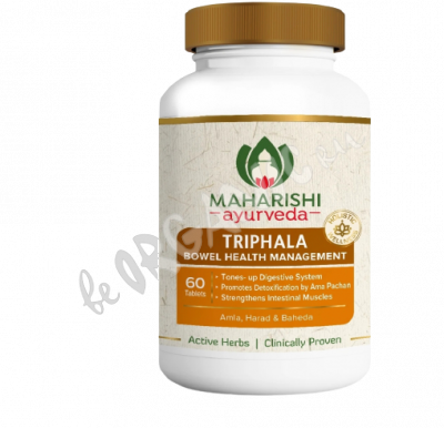 Triphala Maharishi Ayurvedа (Трифала, Махариши Аюрведа), 60 таблеток