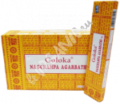 Благовоние пыльцовое Goloka Nag Champa Наг Чампа, Agarbatti, 15 гр
