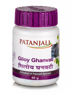 Гилой гханвати (Giloy Ghanvati) Patanjali, 60 таб