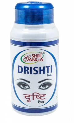 Дришти Шри Ганга - тоник для глаз, Drishti, Shri Ganga, 120 таблеток