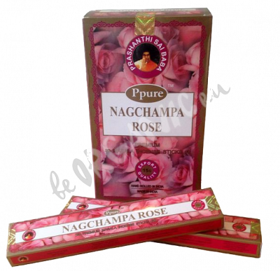 Благовоние-масала "Ppure" Nag Champa Rose – Наг Чампа Роза, 15 гр