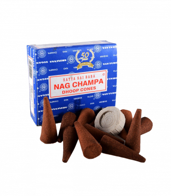 Благовония Наг Чампа, Сатья (Nag Champa, Satya), конусы 15г
