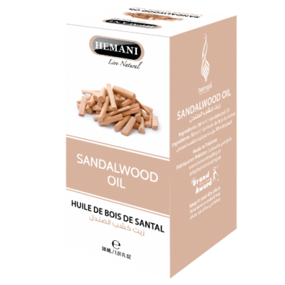 Сандаловое масло Hemani Sandalwood Oil / Хемани, 30 мл