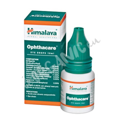 Офтакеа (Ophthacare), Himalaya, 10 мл - капли для снижения усталости глаз